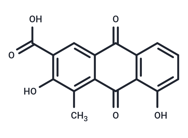 1-Methyl-2,8-dihydroxy-3-carboxy-9,10-anthraquinone