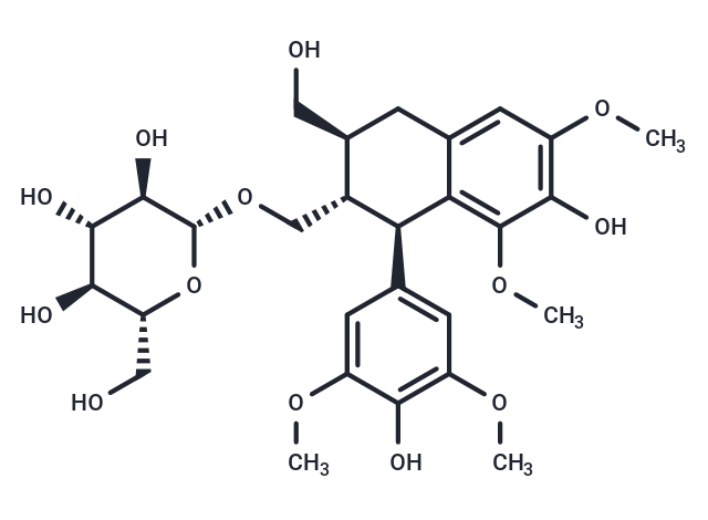 (-)-Lyoniresinol 9'-O-glucoside