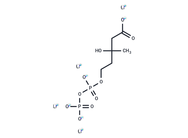 Mevalonic acid 5-pyrophosphate tetralithium