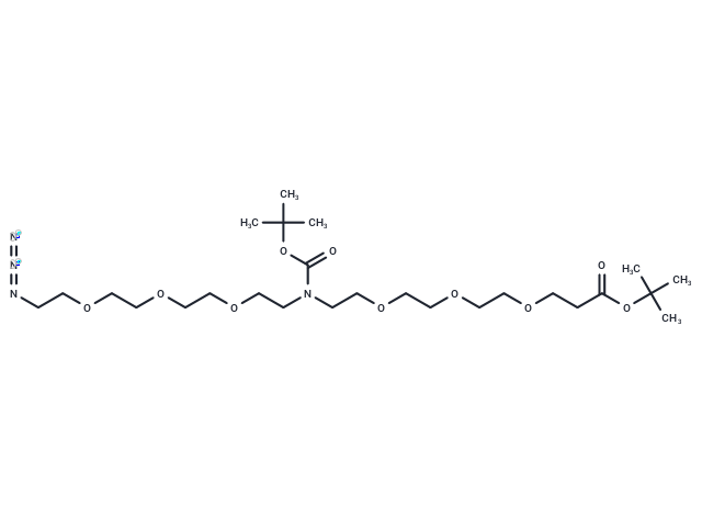 N-(Azido-PEG3)-N-Boc-PEG3-t-butyl ester