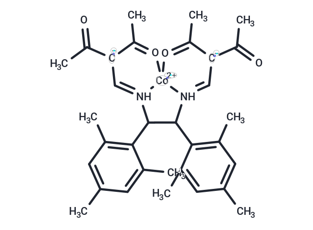 (1R,2R)-N,N'-Bis(2-acetyl-3-oxo-2-butenylidene)-1,2-dimesitylethylenediaminato cobalt(II)