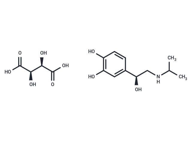 (S)-Isoproterenol bitartrate