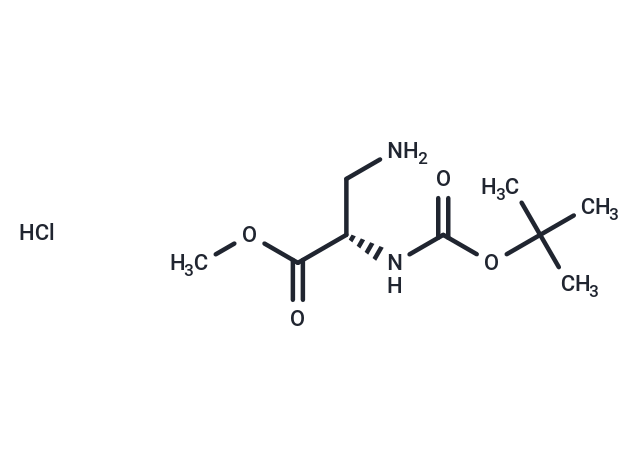 (S)-Methyl 3-amino-2-((tert-butoxycarbonyl)amino)propanoate hydrochloride