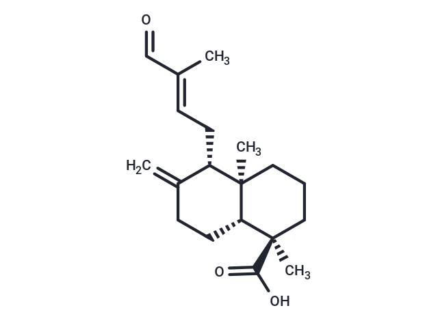 15-Nor-14-oxolabda-8(17),12-dien-18-oic acid