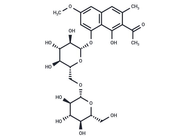 Torachrysone gentiobioside