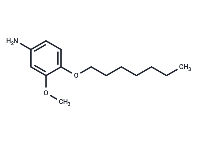 m-Anisidine, 4-(heptyloxy)-