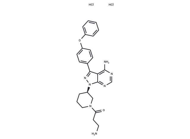 FLT3 kinase inhibitor  2HCl