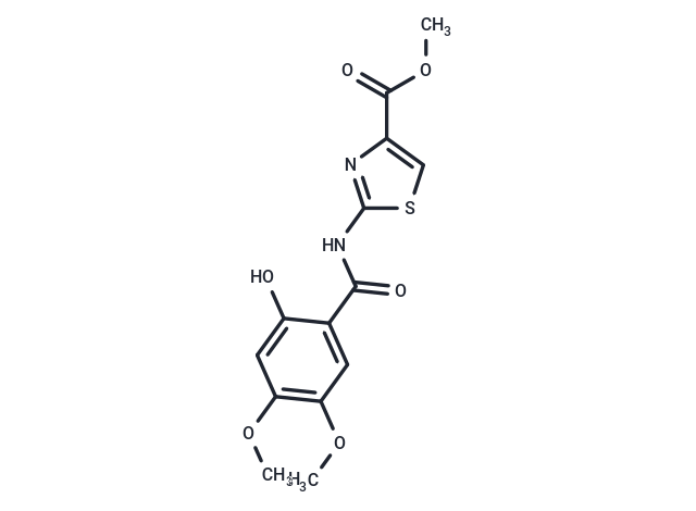 Methyl 2-(2-hydroxy-4,5-dimethoxybenzamido)thiazole-4-carboxylate