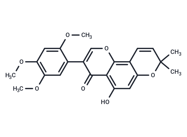 Toxicarol isoflavone