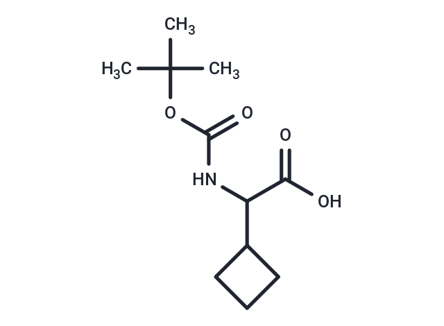 2-((tert-Butoxycarbonyl)amino)-2-cyclobutylacetic acid