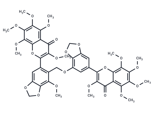 3,5,6,7,8,3'-Hexamethoxy-4',5'-methylenedioxyflavone