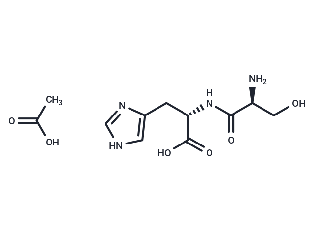 H-Ser-His-OH acetate