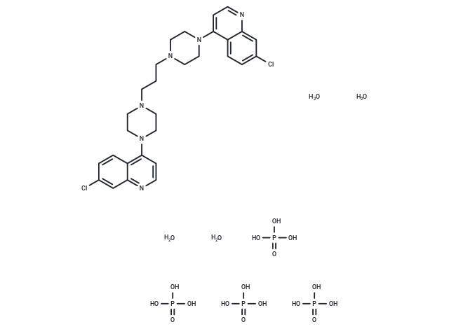 Piperaquine tetraphosphate tetrahydrate