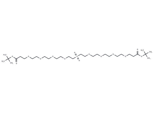 Boc-PEG4-sulfone-PEG4-Boc