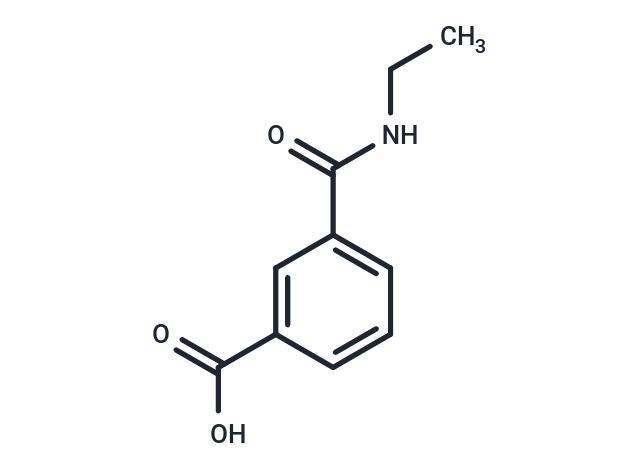 Benzoic acid, 3-((ethylamino)carbonyl)-