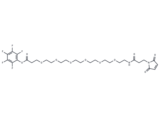 Mal-NH-PEG6-CH2CH2COOPFP ester