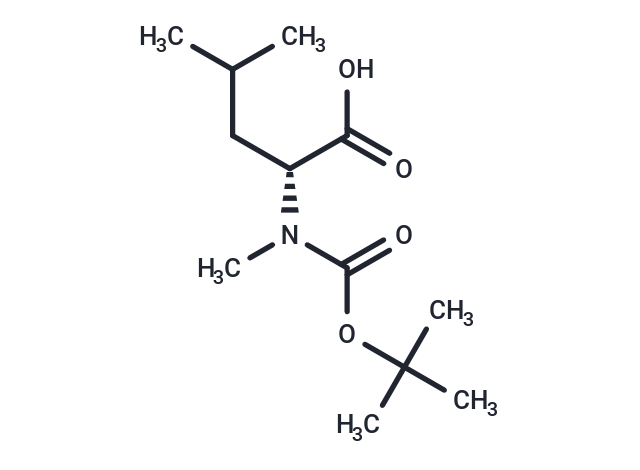 (R)-2-((tert-Butoxycarbonyl)(methyl)amino)-4-methylpentanoic acid