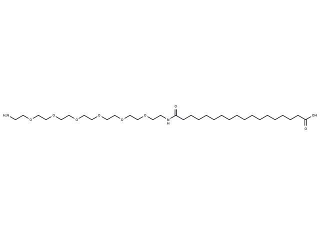 Amino-PEG6-amido-C16-COOH