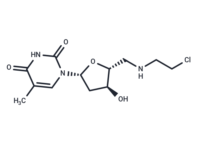 5’-Deoxy-5’-N-(2-chloroethyl)aminothymidine