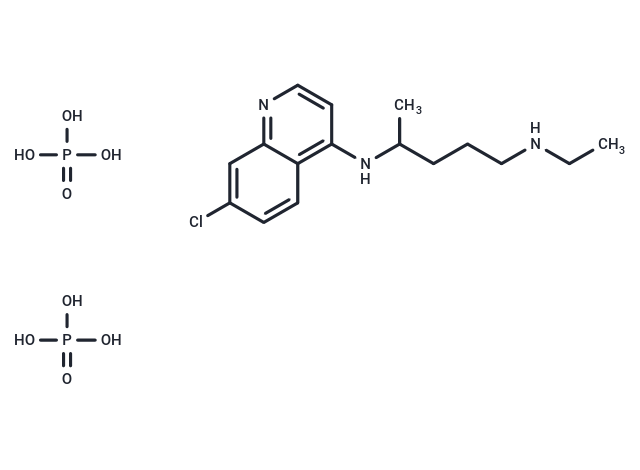 Desethyl chloroquine diphosphate