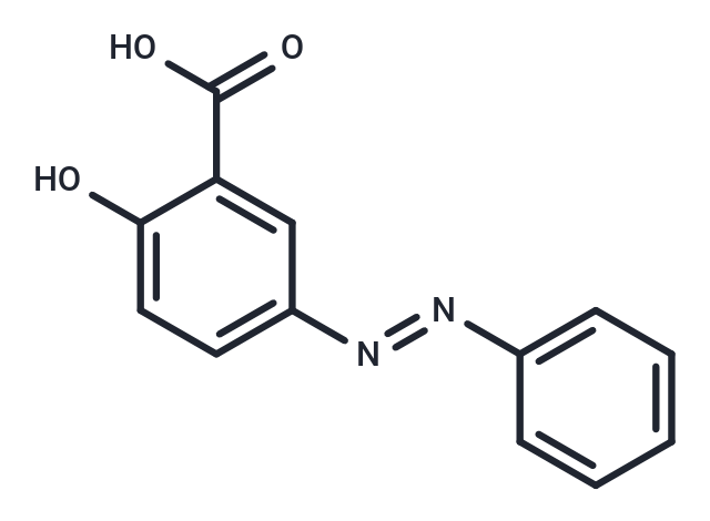 2-Hydroxy-5-(phenyldiazenyl)benzoic acid