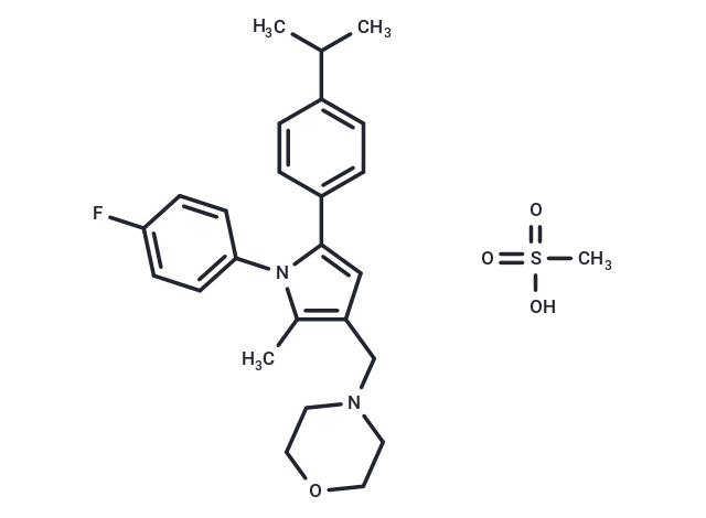 BM635 mesylate (1493762-74-5 free base)