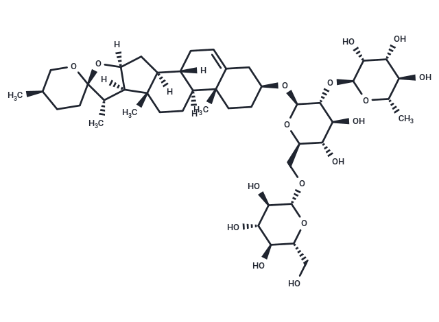 Diosgenin-3-O-rhamnosyl(1→2)[glucosyl(1→6)]glucoside