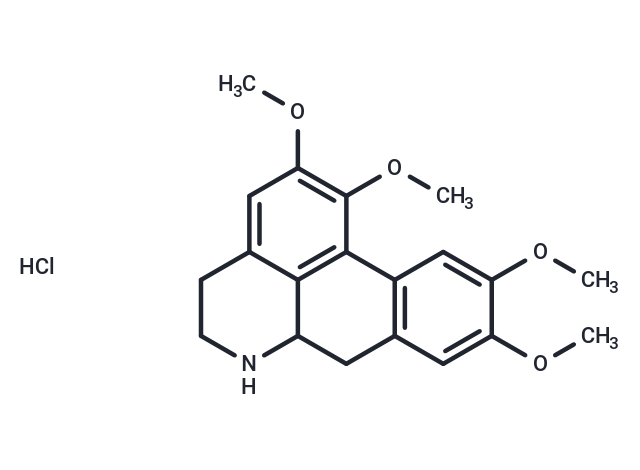 Norglaucine hydrochloride