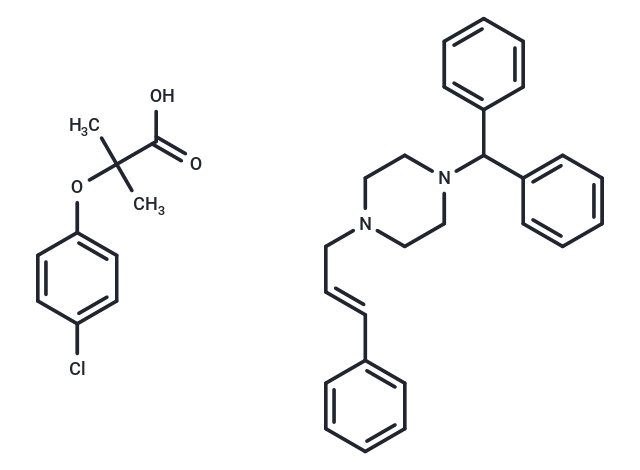 Cinnarizine clofibrate