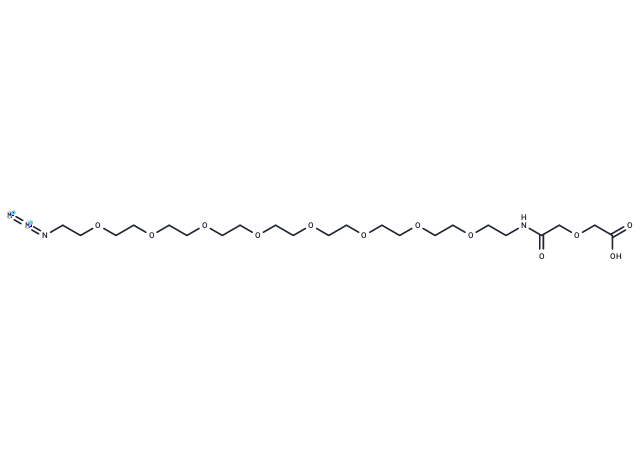 2-((Azido-PEG8-carbamoyl)methoxy)acetic acid