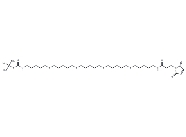 Mal-amido-PEG9-NH-Boc