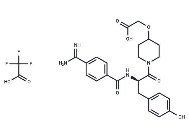 Lamifiban trifluoroacetate