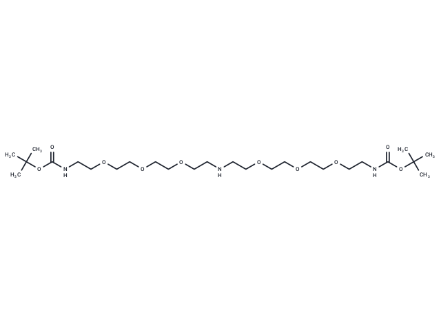 NH-bis(PEG3-C2-NH-Boc)