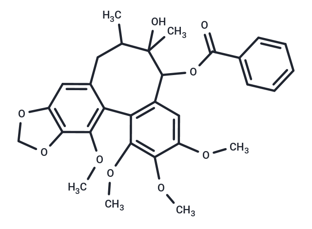 Benzoylgomisin P