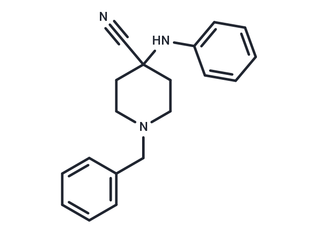 1-Benzyl-4-(phenylamino)piperidine-4-carbonitrile