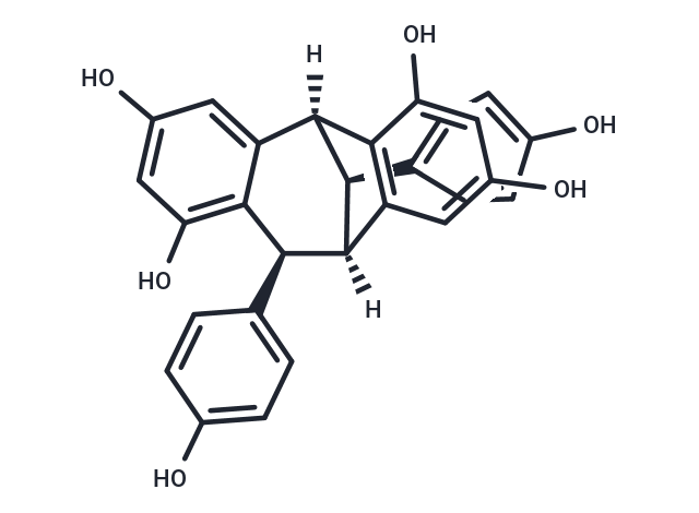 (+)-Isoampelopsin F