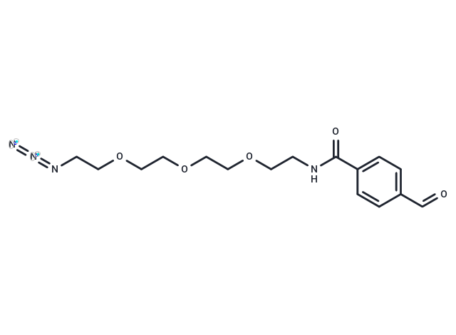 Ald-Ph-amido-C2-PEG3-azide