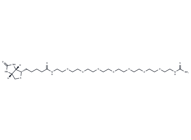 Biotin-PEG7-thiourea