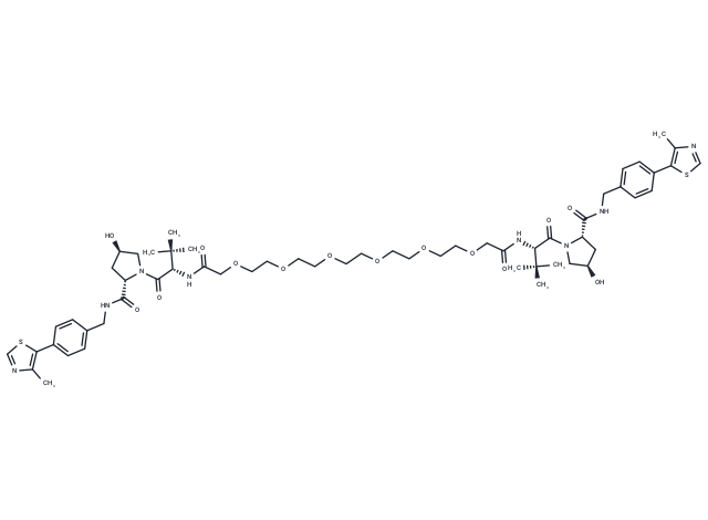 Homo-PROTAC pVHL30 degrader 1