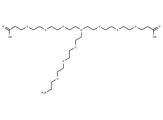 N-(Amino-PEG3)-N-bis(PEG3-acid)