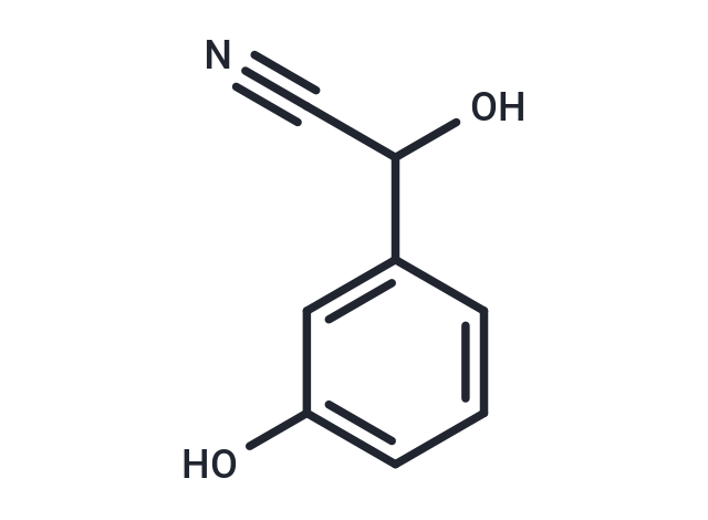 Mandelonitrile, m-hydroxy-