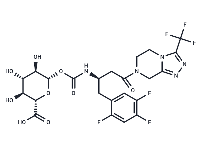 (-)-Sitagliptin Carbamoyl Glucuronide