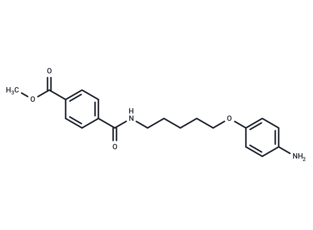 Terephthalamic acid, N-(5-(p-aminophenoxy)pentyl)-, methyl ester