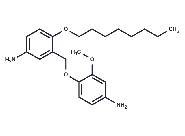 m-Toluidine, alpha-(4-amino-2-methoxyphenoxy)-4-(octyloxy)-