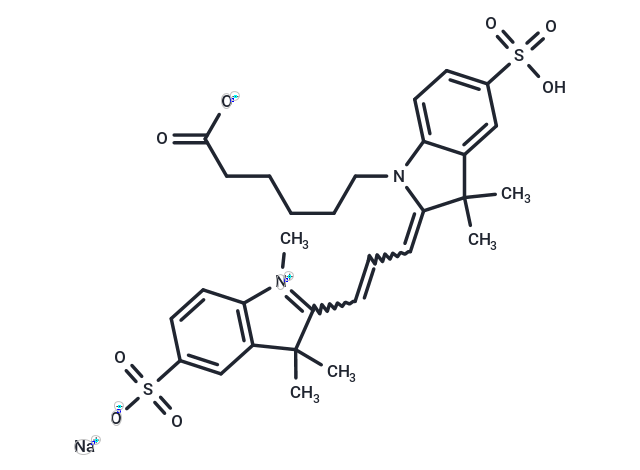 Sulfo-Cy3(Me)COOH sodium