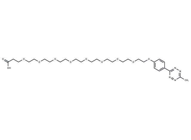 Methyltetrazine-PEG8-acid