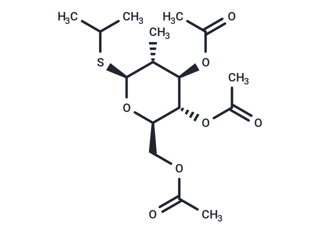 1-(Isopropylthio)-2,3,4,6-tetra-o-Ac-beta-D-glucosylpyranose