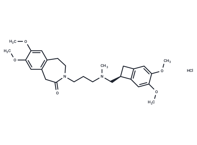 Ivabradine hydrochloride