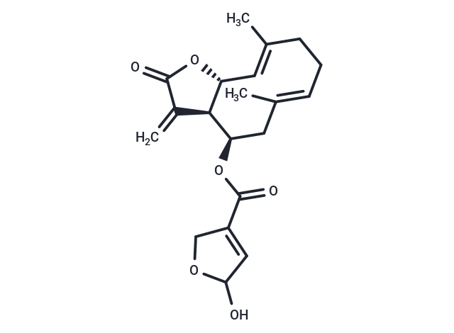 20-Dehydroeupatoriopicrin semiacetal