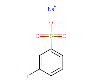 Benzenesulfonic acid, m-iodo-, sodium salt